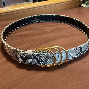 Cabi fall 2021 snakeskin belt